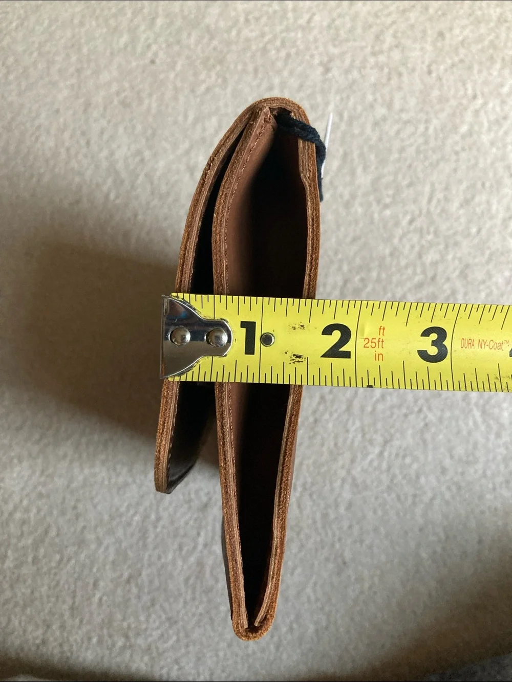 ABLE mare handle clutch in whisky